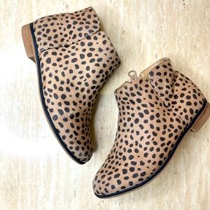 Cheetah Print Kids Boots size 13